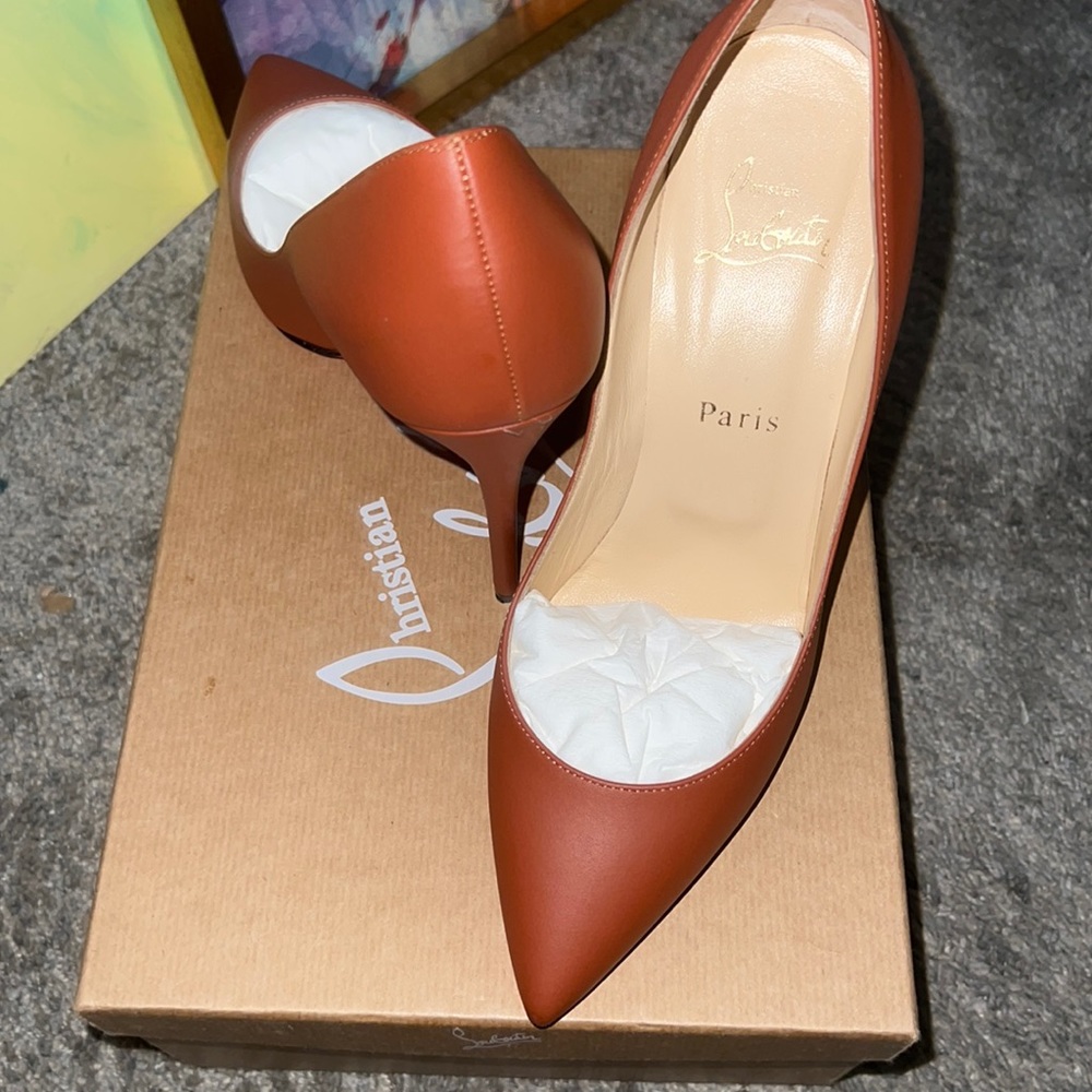 Christian Louboutin Brown Heels